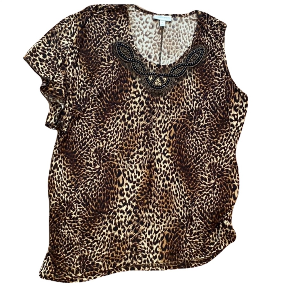 NWOT Fashion Bug Asymmetrical Top